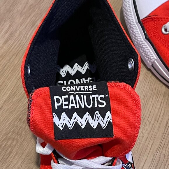 NWT Peanuts x Converse Chuck Taylor All Star High-Top Snoopy and Friends Unisex - Picture 5 of 9